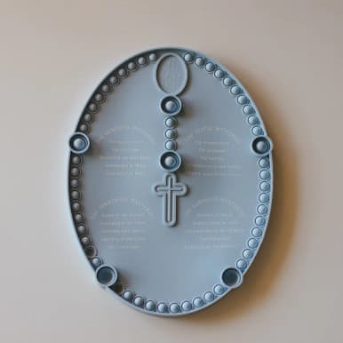 Rosary Popper: Sky Blue