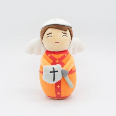 Mini St. Michael the Archangel Plush Doll